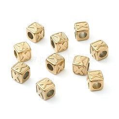 Cuentas europeas de acero inoxidable 304&nbsp;STAS-H145-01X-G