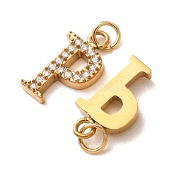 304 Edelstahl mit Kristall-Strass-Anhängern&nbsp;RB-CBA5270-11G-P