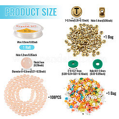 DIY-Sets zur Herstellung von Halsketten/Armbändern&nbsp;DIY-TAC0032-18F