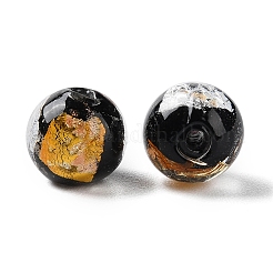 Oro hecho a mano y de plata cristal de murano lámina&nbsp;GLAA-G107-07A-09