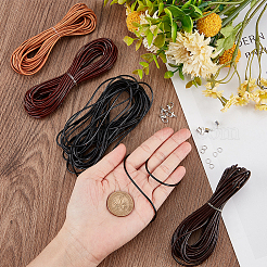 DIY-Set zur Herstellung von geflochtenen Kordel-Armbändern und Halsketten&nbsp;DIY-WH0504-09