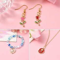 20pcs 20 styles de pendentifs en émail en alliage&nbsp;ENAM-YW0004-02