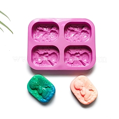 Moules en silicone de qualité alimentaire pour la fabrication de savon&nbsp;PW-WGFC099-01