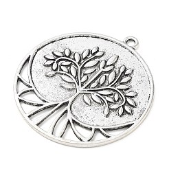 Gros pendentifs en alliage de style tibétain&nbsp;AL-CBACA42-04AS