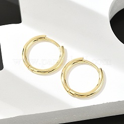 Ottone orecchini a cerchio Huggie&nbsp;X-KK-D160-55G