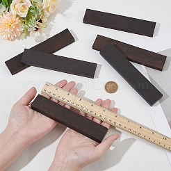 7 Stück unfertiges blankes Holzmesser-Griffmaterial&nbsp;WOOD-BC0001-47