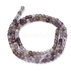 Natürlichen Amethyst Perlen Stränge&nbsp;G-C262-C08-3mm