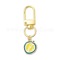 9 pz 9 stili in lega di smalto frutta ciondolo decorazioni&nbsp;HJEW-JM03910