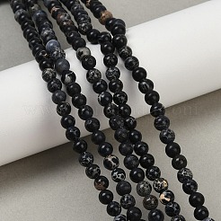 Gefärbte natürliche Regalit/Imperial Jaspis/Meeressediment Jaspis Perlen Stränge&nbsp;G-B124-C04-12