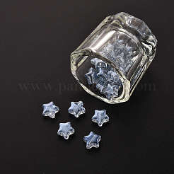 20pcs transparente sprühlackierte Glasperlen&nbsp;GLAA-YW0001-14