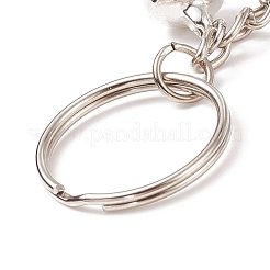 Portachiavi con pendenti in lega smaltata con chiodi di garofano e cappello&nbsp;KEYC-JKC00368