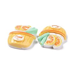 Undurchsichtige Kuchen-Decoden-Cabochons aus Harz&nbsp;LS-CRES-A051-01E