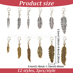 Décoration de pendentif en alliage de style tibétain&nbsp;HJEW-AB00475