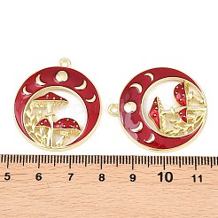 Emaille Anhänger Legierung&nbsp;FIND-Z116-01G