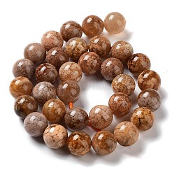Naturelles fleurs agate perles brins&nbsp;G-B044-A01-04