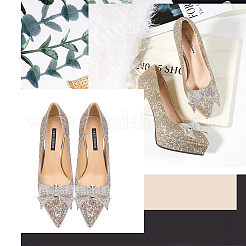Legierte Strass-Schuhdekorationen&nbsp;DIY-FG0003-79P