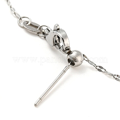 Bracelets à maillons réglables en acier inoxydable 304 anti-ternissement pour femmes&nbsp;BJEW-M307-01F-P