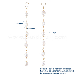 Pendientes de perlas cultivadas naturales de agua dulce&nbsp;EJEW-JE03827-01