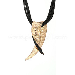 Collana da donna con ciondolo a corno ritorto in lega&nbsp;WGE909E-01