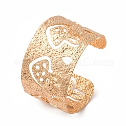 Bracciali a polsino in acciaio inossidabile 304&nbsp;LS-BJEW-B135-01C-G
