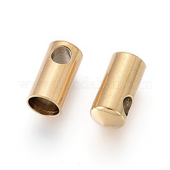 Ionenplattierung (IP) 304 Edelstahl-Kordelenden&nbsp;STAS-F232-01G-G