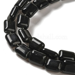 Natürlichen Obsidian Perlen Stränge&nbsp;G-G085-A26-01