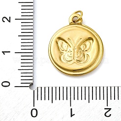 Pendentifs en acier inoxydable 304 émaillés&nbsp;STAS-E550-49G