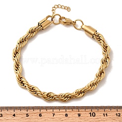 304 Edelstahl-Seilkettenarmbänder für Damen&nbsp;BJEW-B140-03G