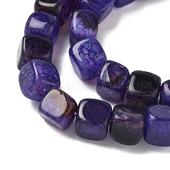 Natur Drachen Venen Achat Perlen Stränge&nbsp;G-G177-E06-05