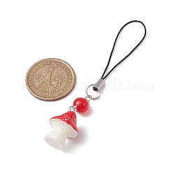 Décorations pendentifs en résine opaque&nbsp;HJEW-JM01712-02