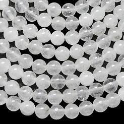 Natürliche Malaysia Jade Perlen Stränge&nbsp;G-L645-B01-4mm-01
