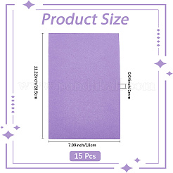 15 pièce de tissu non tissé en feutre&nbsp;DIY-SP0003-93I