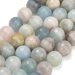 Natürliche Aquamarin Perlen Stränge&nbsp;GG-CBA7BB7-A01-12mm