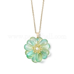 Collares colgantes de cristal&nbsp;NJEW-MZ00112-07
