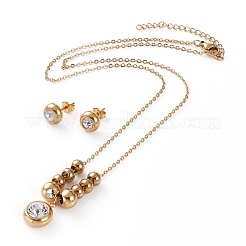 Ensembles de bijoux en acier inoxydable 304&nbsp;SJEW-Z001-26
