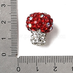 Handgemachte Fimo-Perlen Strass&nbsp;CLAY-Z005-01B