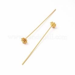 Blumenkopfnadeln aus Messing&nbsp;KK-A178-09G