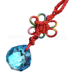 Boules rondes en verre à suspendre&nbsp;HJEW-Z006-01A