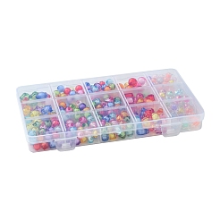 15 Stile transparente Acrylperlen&nbsp;TACR-FS0001-49