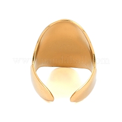 Anelli polsini aperti in acciaio inossidabile 304&nbsp;RJEW-C095-05G