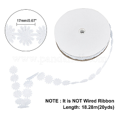 Rubans fleur de polyester&nbsp;OCOR-PH0001-10