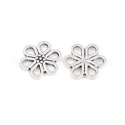 Legierungsblumen tibetische Stil Anhänger / charms&nbsp;PALLOY-A024-21AS