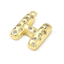 Pendentifs en laiton zircon cubique transparent&nbsp;KK-I476-02G-H