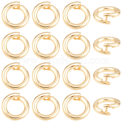 20 Uds anillos abiertos de latón&nbsp;KK-BBC0023-10B