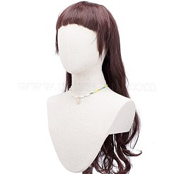 Emaille-Anhänger-Halskette mit Zitronenscheibe für Mädchen und Frauen&nbsp;X1-NJEW-TA00013