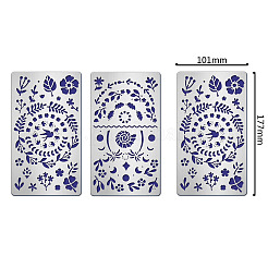2 Stück Stanzschablonen aus 304 Edelstahl in 2 Stilen&nbsp;DIY-FG0001-91