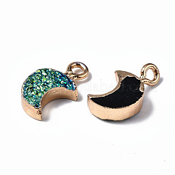 Ciondoli di resina druzy&nbsp;RESI-S383-007-B01