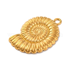 Pendentifs en acier inoxydable 304 sur le thème de l'océan&nbsp;STAS-M072-05D-G