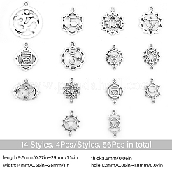Kit de fabrication de bijoux DIY 7 chakra&nbsp;DIY-CA0005-75