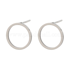 Pendientes de acero inoxidable 316&nbsp;EJEW-D339-05P